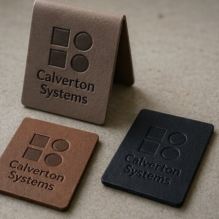 Leather Brand Tags & Labels